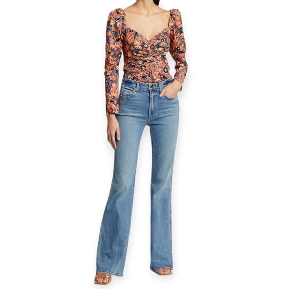 A.L.C. chandler puff sleeve top, 00